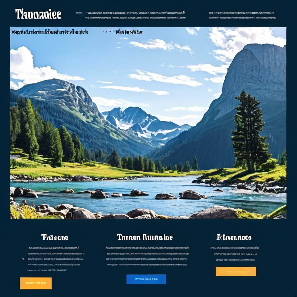 웹사이트에서 본문 기사와 네비게이션 버튼을 가리는 성가신 팝업 광고와 배너 광고로 인한 사용자 경험 저하 문제를 시각적으로 보여주는 예시입니다.