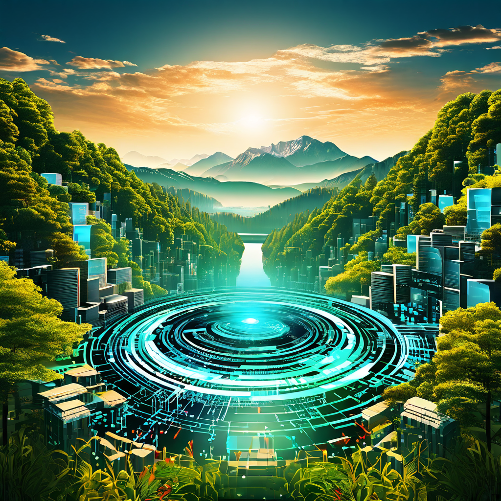 디지털 환경에서 자동화된 필터가 창작 자산을 스캔하고 보호하며 변모하는 모습을 통해 저작권 관리의 패러다임 전환을 상징적으로 표현한 개념 이미지입니다.