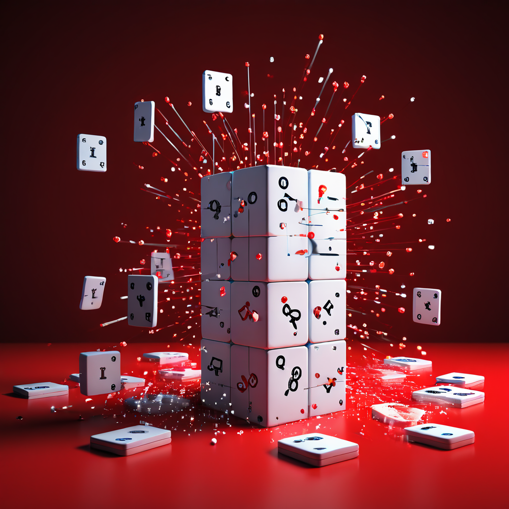 개인정보 보호의 중요성을 강조하며, 하나의 마케팅 동의 체크박스가 디지털 네트워크 속 도미노처럼 연쇄적인 데이터 유출을 초래할 수 있음을 상징적으로 보여주는 개념 이미지입니다.