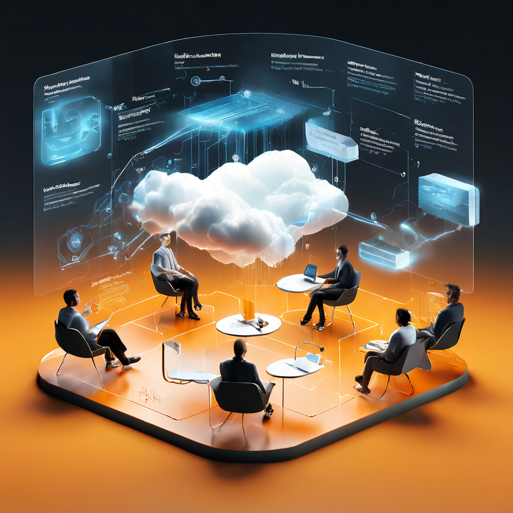 Premium digital service layers showing data flow between cloud infrastructure and operator monitoring for table break risk and...